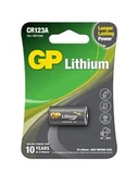 GP CR123A 3V Lityum Tekli Paket Pil (GPCR123A-U1) Fotoğraf Makinesi Pili thumbnail 3