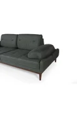 Perla Sofa   NELSON ÜÇLÜ KOLTUK KETEN YEŞİL - 4
