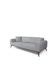 Perla Sofa SENECA YATAKLI KANEPE KETEN GRİ KAZAYAĞI - 2