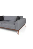 Perla Sofa SENECA KETEN KOLTUK TAKIMI, GRİ ANTRASİT - 6