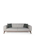 Perla Sofa VELAR YATAKLI KANEPE KETEN KREM - 4