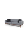 Perla Sofa   SENECA KETEN KOLTUK TAKIMI, GRİ ANTRASİT - 4
