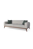 Perla Sofa SENECA KETEN KOLTUK TAKIMI, KREM - 5