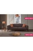 Perla Sofa   VELAR YATAKLI KANEPE KETEN KAHVE - 1