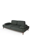 Perla Sofa   NELSON ÜÇLÜ KOLTUK KETEN YEŞİL - 7