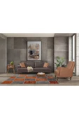 Perla Sofa NOBİS YATAKLI KOLTUK TAKIMI KETEN KAHVE - 1