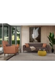 Perla Sofa SENECA KETEN KOLTUK TAKIMI, KAHVE - 1