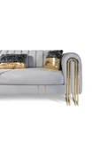 Perla Sofa   Vales Koltuk Takımı Açık Gri - 4