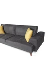Perla Sofa   NOBİS YATAKLI KANEPE BABYFACE ANTRASİT thumbnail 4