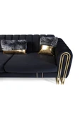 Perla Sofa VALES KOLTUK TAKIMI ANTRASİT - 4