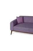 Perla Sofa SENECA KETEN KOLTUK TAKIMI, MOR - 6