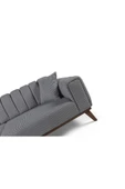 Perla Sofa   VELAR YATAKLI KANEPE KETEN GRİ KAZAYAĞI - 5