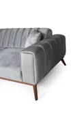 Perla Sofa   VELAR YATAKLI KANEPE BABYFACE AÇIK GRİ - 5
