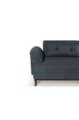 Perla Sofa   Madrid Üçlü Yataklı Kanepe Mavi Kazayağı thumbnail 3