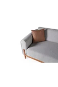 Perla Sofa FERRANTİ PLUS AHŞAP YATAKLI SANDIKLI KANEPE KREM - 6