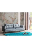 Perla Sofa   PARİS YATAKLI KANEPE AÇIK GRİ - 1