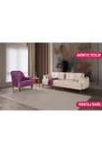 Perla Sofa   Madrid Koltuk Takımı Babyface Krem - 1