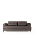 Perla Sofa   Madrid Koltuk Takımı Keten Kahve - 4