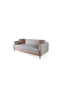 Perla Sofa FERRANTİ PLUS AHŞAP YATAKLI SANDIKLI KANEPE KREM - 7