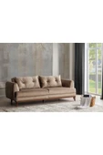 Perla Sofa PARİSS YATAKLI KANEPE VİZON - 1