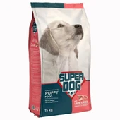 Super Dog Kuzu Etli 15 kg Yavru Köpek Maması - 1