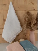 Pamuklu 3'lü 50x80 cm Renkli Bohem Detaylı Havlu Seti Baveno - 7