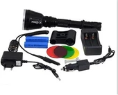 Polıce PS-93 T6 Led Tüfek Aparatlı Şarj Edilebilir(3 Renkli Cam) - 2