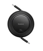 Baseus P10364501211-00 Free2Pull Makaralı Şarj Kablosu USB-C-Lightning 20W 1m. - Beyaz - 2