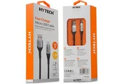 Hytech HY-X250 3A Micro Usb 1,2m Gold Data + Sarj Kablosu thumbnail 2