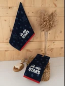 Pamuklu 2'li 40x66 cm Modern Desenli Renkli Havlu Seti Baveno thumbnail 4