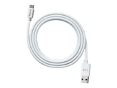 ECO-AMT Beyaz USB-A-Micro USB Kablo – 1.2 m, 2.4 A Hızlı Şarj - 1