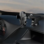 S-link SL-AT94 Universal Ayarlanabilir Siyah Araç Telefon Tutucu thumbnail 2