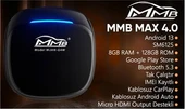 MMB WJAN-Q4W-HD MAX 4.0 Android 13, 8+128GB, HDMI Output  Kablosuz-Wireless CarPlay - 3