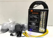 Everton Rt-999 SolarPanelli -Ledli Güneş Enerjili Radyo Usb- 3 Adet Ampul Şarjlı (Solar 9V-3.5W) - 1