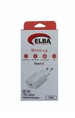 Elba ELB01-25WPD Beyaz 25W Şarj Kafa Type USB-C PD3.0-QC4.0(Akım Koruma-Hızlı Şarj-Isıya Dayanıklı) thumbnail 3