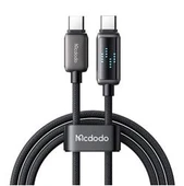 MCDODO CA-2630 36W USB-C TO LIGHTNİNG ŞARJ HIZ GÖSTERGELİ ŞARJ VE DATA KABLOSU- 1.2 M SİYAH thumbnail 2