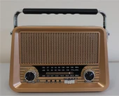 Everton Rt-756  Bluetooth Fm-Usb-Tf-Aux Şarjlı Nostaljik Radyo thumbnail 2