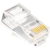 Vcom NM006 100lü Plastik RJ45 8P8C Cat6-UTP-RJ45-3u Konnektör thumbnail 2