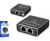 Hadron Hdx1347 100mt Network Splitter Gigabit Rj45 1000Mbps 1-In 2-Out Siyah thumbnail 2