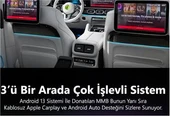 MMB WJAN-Q4W-HD MAX 4.0 Android 13, 8+128GB, HDMI Output  Kablosuz-Wireless CarPlay - 4
