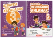 KIRMIZI BEYAZ 3. SINIF SINAVDA YOL ARKADAŞIM+OKUDUĞUNU ANLAMAK (2 KİTAP) - 1