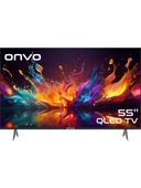 Onvo 55OVF9000UQ 4K Ultra HD 55" 140 Ekran Uydu Alıcılı Google Smart QLED TV - 1
