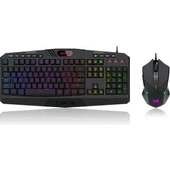 S101-5 Oyuncu Rgb Klavye + Mouse K503RGB + M601RGB - 1