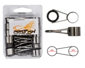 Paslanmaz Porselen Kamış Halkası 1 Adet - 1