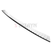 S-Dizayn Ford Courier Krom Arka Tampon Eşiği 2023 Üzeri A+ Kalite thumbnail 3