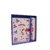 Victorias Journals 13x18 Kuromi Hush Hush Kilitli Çiz.defter 160yp+kalemlik 525-1974 - 1