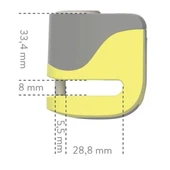 AUVRAY MINI ALARMLI DİSK KİLİDİ 5,5MM (Vespa Uyumlu) - 3