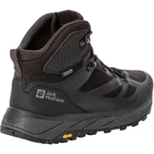 Jack Wolfskin Terraventure Texapore Mid M Erkek Siyah Outdoor Bot thumbnail 5