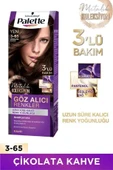 Palette Göz Alıcı Renkler Saç Boyası No: 3.65 Çikolata Kahve - 1