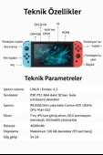 Taşınabilir Retro Atari, Oyun Konsolu, IPS 7 Inç Geniş Ekran, 2 Kol, 2 Tabanca 20.000'DEN Fazla Oyun - 6